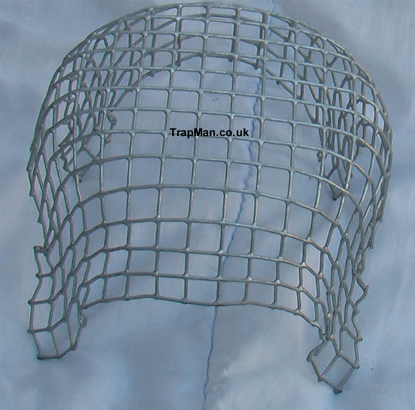 6" wire mesh balloon chimney cowl, wire mesh birdguard, wire ballon guard | wire balloon chimney cowl, wire mesh birdguard, effective | simple method of preventing nesting birds and leaves from entering the chimney flue