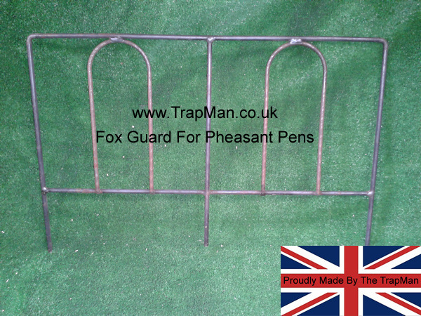 Fox Guard For Pheasant Pens | UK made fox grid, allows easy entry back into the pen for pheasants without allowing the fox through