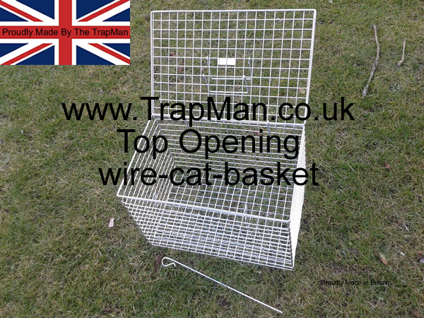 These carriers are top loading, the cat is lowered into the basket, much eaisier than the open end type,. The mesh sides have the advantage of being incredably strong but still allow the cat full vision of its surrondings.