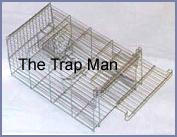 The Trap Man Family 14 inch Rat trap  set with door open