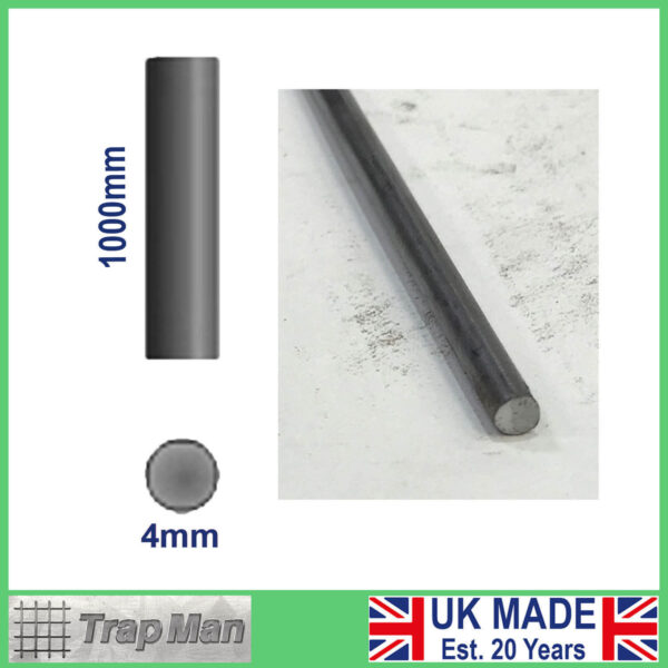 4mm Wire 1000mm Long