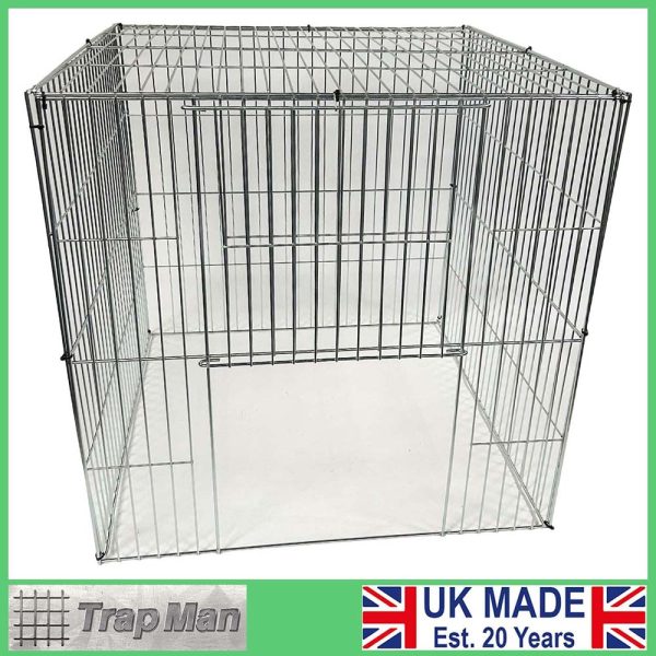 Poultry show cage