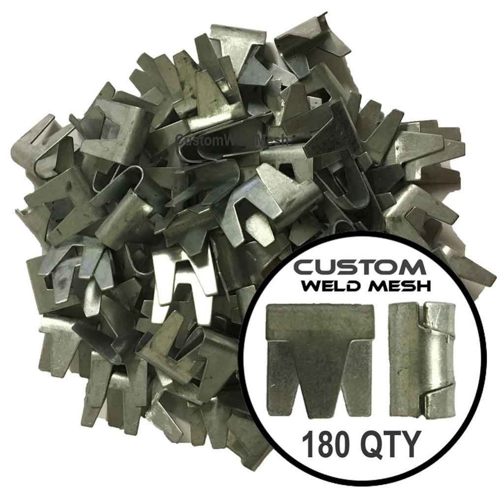 Wire mesh clips 200 qty Small CT10 Mobile Friendly TrapMan/Store