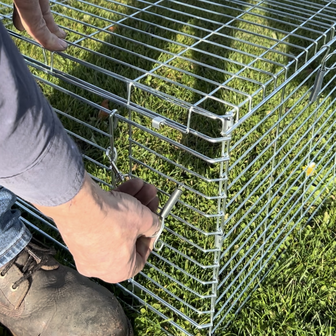 Feral Cat Drop Trap Assembly