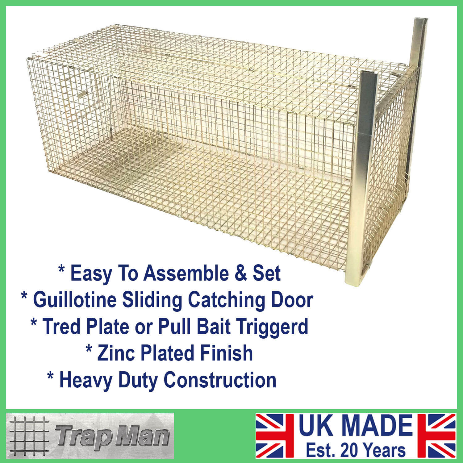 The Trap Man Live catch fox traps are often seen as the only humane solution to problems of