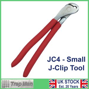 J-clip plier red