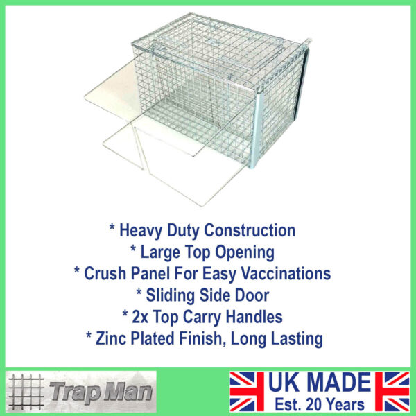 TrapMan Trap Transfer Crush Cage