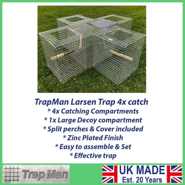 TrapMan Larsen 4x Catch