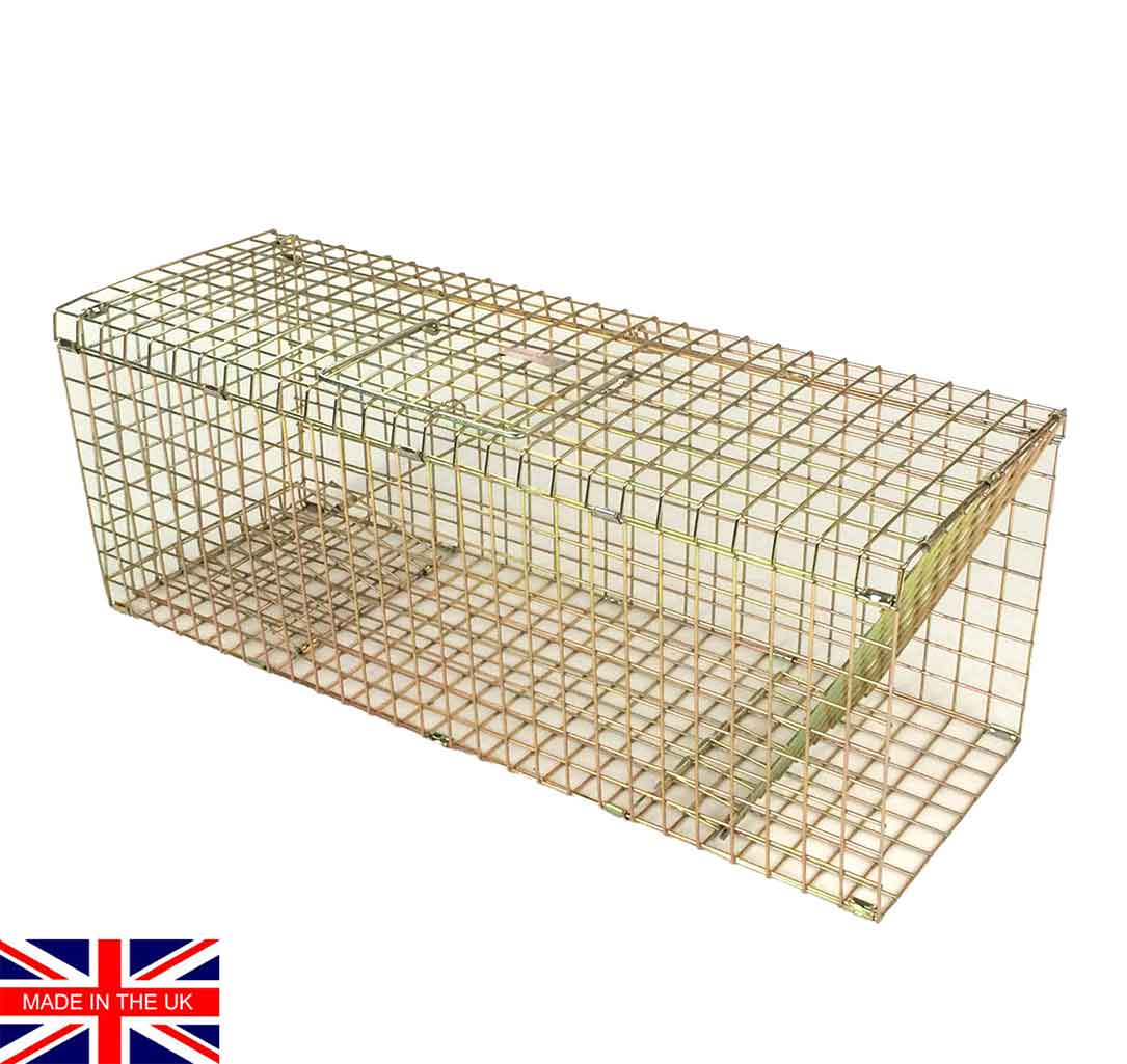 Single Catch Wood Pigeon Trap Simple Treadle Operated