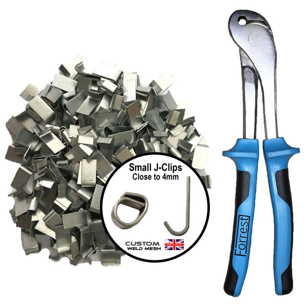 Wire mesh clips 200 qty Small CT10 Mobile Friendly TrapMan/Store