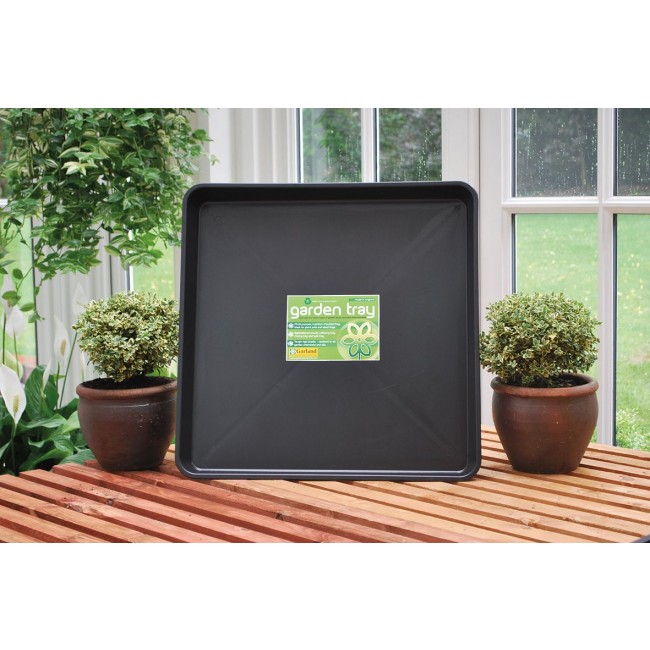 Large square plastic drip tray, welly store, sump oil drainer, hydroponics, gravel tray, water tight, water reservoir, irrigation tray, plant pot tray, loads of other uses.