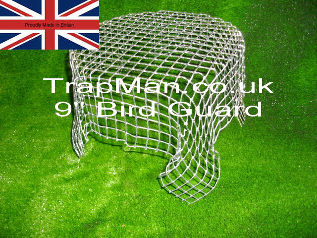 Wire mesh Balloon, prevents birds, rats, squirrels or leaves from getting inside your chimney.Quick & easy to fit. Pushes easily into flue pipe and self adjusts to fit