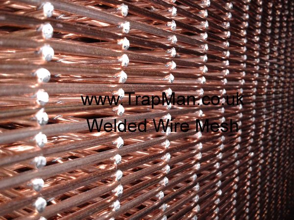 This welded wire is made in the UK and is prime quality, not the usual imported crap.